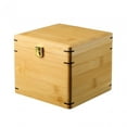 thumbnail image 2 of yuksok Bamboo Packaging Box Natural Wood Memorial Box for Gift,jewely,Other Treasures S, 2 of 9