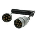 thumbnail image 2 of Segura Del Enchufe Del Conector Del Cableado Del Remolque Del Tipo de 7 Vías 12V N Zulema Conector de 7 pines, 2 of 7