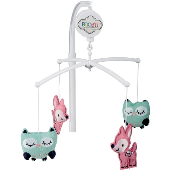 Bacati Musical Mobile Set 4 Piece Box