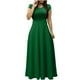 thumbnail image 1 of Vestidos Para Mujer Maxi Vestido Color Sólido Colorido Vestido Manga Corta Playa Casual Sundress Odeerbi  ODB145479, 1 of 6