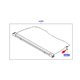 thumbnail image 3 of 1Pair Rear Cargo Cover Pin Catch LR012846 LR012847 Black Brackets, 3 of 5