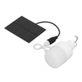 thumbnail image 2 of Solar Powered Lamp, 5000K Efficient Low Power Consumption 40W 1500lm Solar Light Bulb Monocrystalline Silicon Panel  For Hiking, 2 of 8