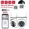 thumbnail image 1 of Cámara de vigilancia con bombilla E27 de 2MP, visión nocturna, seguimiento humano automático a todo Color, Zoom Digital 4x, Monitor de seguridad para interiores Tan Jianjun unisex, 1 of 1