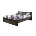 thumbnail image 2 of Coal Harbor Double Platform Bed w/ Headboard-Color:Black, 2 of 4