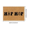 thumbnail image 3 of Easter Bunny Door Mat Happy Easter Entryway Rug Welcome Mat For Home Foot Mat For Indoor Use Throw Blanket for Couch Soft Decorative Blanket Couch Blanket for Women of Blanket Furry Carpet Rug 5x 7, 3 of 7