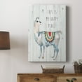 thumbnail image 5 of Llama Happy Place Premium Gallery Wrapped Canvas - Ready to Hang, 5 of 9