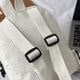 thumbnail image 5 of Qarigey Mochila de viaje versátil con correa ajustable Mochilas de viaje para mujer Mochilas Bolsas de mensajero y de hombro Negro, 5 of 6