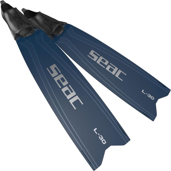 SEAC L-30 Diving Fins, Color: Blue, Size: 37/38