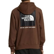 The North Face Mens Box NSE Pullover Hoodie Large Dark Oak/Tnf Black - NWT