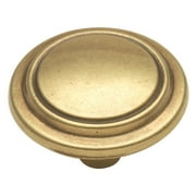 Hickory Hardware P413 Eclipse 1-1/4" Mushroom Cabinet Knob - Lancaster Hand Polished