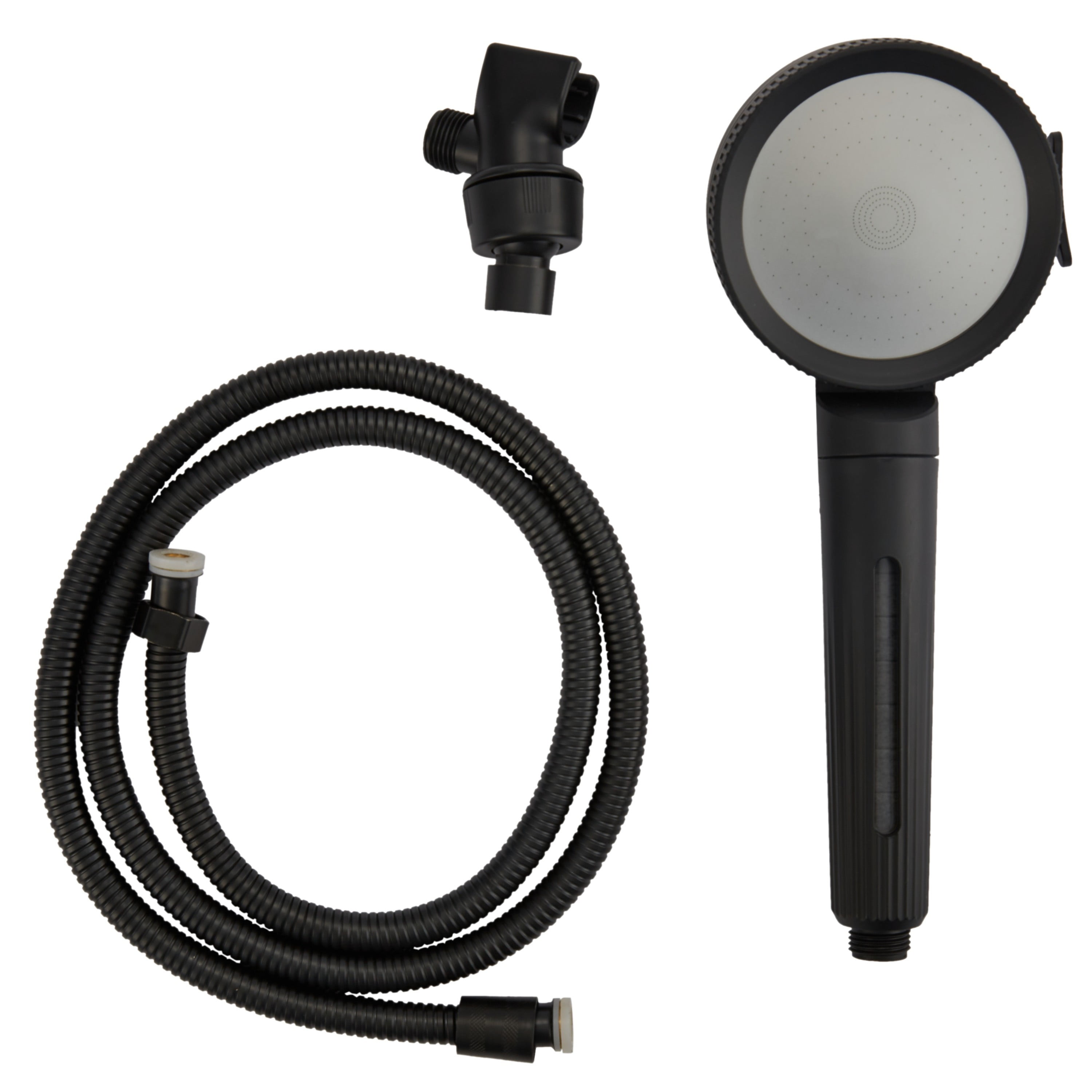 Bath Bliss 4 Function Monsoon Filtering Shower Head in Matte black