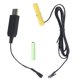 thumbnail image 1 of 3V Cable eliminador de batería Usb a Aaa 2aaa 3aaa 4aaa para juguetes de Control remoto Led, 1 of 5