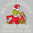 thumbnail image 2 of Women's Dr. Seuss Grinch Christmas Be the Person Graphic T-Shirt, 2 of 3