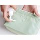 thumbnail image 2 of Small (dark blue) foldable toiletry bag, cosmetic bag, cosmetic bag with Japanese floral pattern, 2 of 5