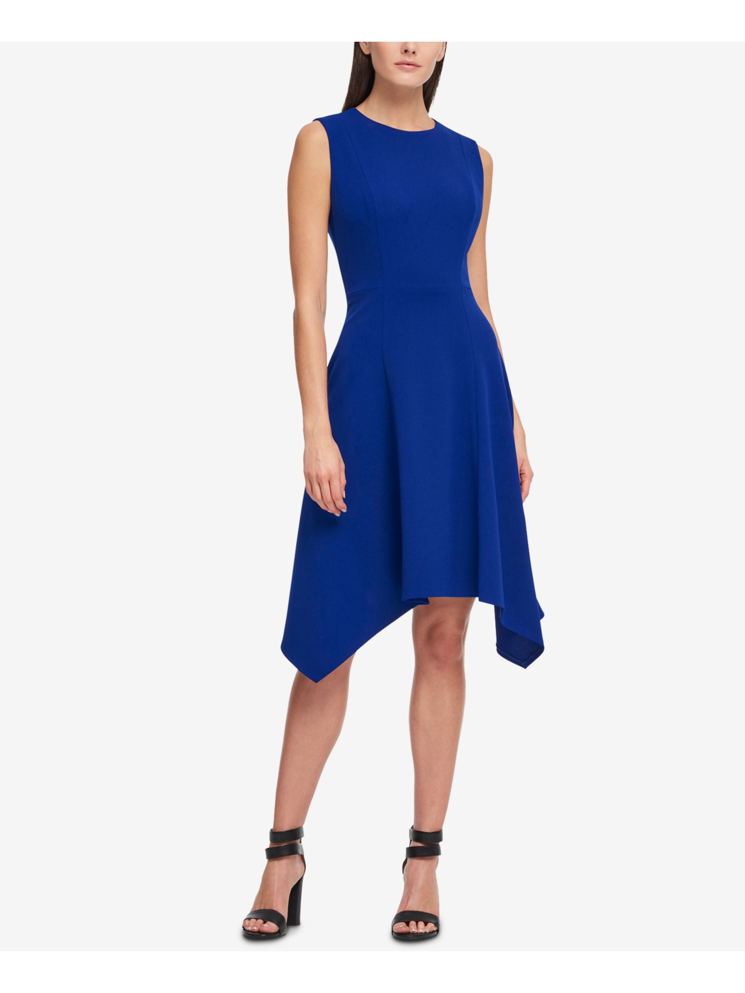 dkny dress blue