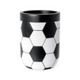 thumbnail image 4 of Décor Living Football Set de Accesorios para Baño de 3 Piezas para Organización y Decoración, Resina, Negro Mate, 4 of 7