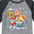 thumbnail image 3 of Paw Patrol - Paw Patrol Group With Icons - Toddler And Youth Raglan Graphic T-Shirt, 3 of 5