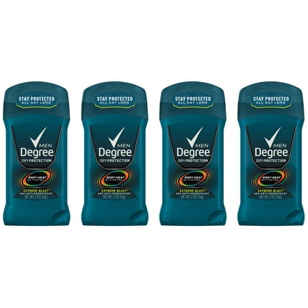 Degree Men Original Protection Antiperspirant Deodorant Extreme Blast 2.7 oz, 4