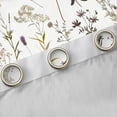 thumbnail image 4 of Manfei Cartoon Plant Floral Blackout Curtains Set of 2 (52x84 Each), Simple French Style Window Curtains, Rustic Farmhouse Curtains and Drapes, Window Curtains Bedroom Decor, 4 of 6