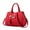 Red, variant on Women's Fashion Handbags Leather Crossbody Shoulder Bags Top Handle Satchel Work Shopping Tote Purses with Tassel Red