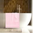 thumbnail image 5 of MALLONI HOME 8 Piece Towel Set 100% Ring Spun Cotton, 2 Bath Towels 27x54, 2 Hand Towels 16x28 and 4 Washcloths 13x13 - Ultra Soft Highly Absorbent Machine Washable Hotel Spa Quality - Pink, 5 of 7