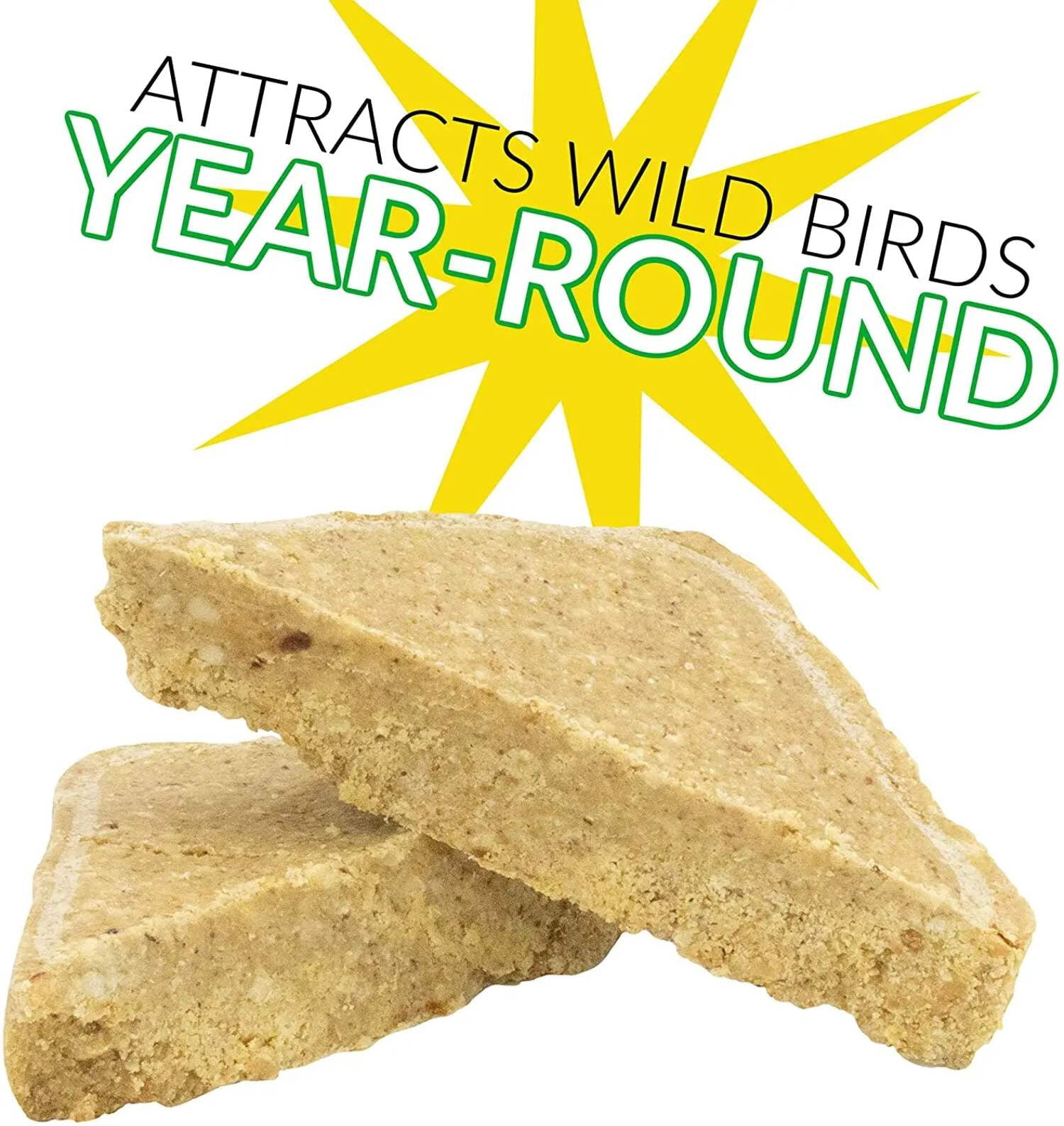 CS Berry Delight No Melt Suet Dough Bird Food 11.75 oz. Each 4-Pack