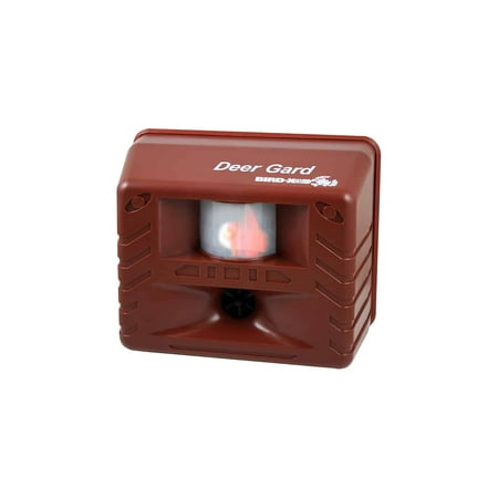 Bird-X Deer Gard Electronic Ultrasonic Deer Repeller Deer Repellent Covers 4000 Square feet Pest Animal Control