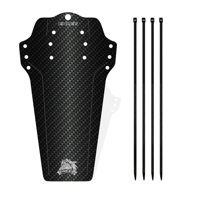 1pc Bike Mountain Road Bike Mud Guard Front and Rear Compatible Cycling Mudguard with Fixing Straps Bike Accessories