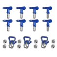 thumbnail image 1 of 8pcs Airless Paint Nozzles Set Reversible Spray Tips Airless Paint Sprayer Nozzle Tips Airless Spra, 1 of 5
