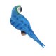 thumbnail image 3 of Adorno de resina, imitación de pájaros, animal, jardín al aire libre, 31cm Mira bien azul Sunnimix Adorno de loro realista, 3 of 8