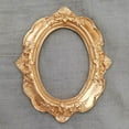 thumbnail image 3 of MesaSe Ornate Textured Hand-Crafted Resin Picture Frame Tabletop Display Decorative Photo Frame Home Decor - Oval, 3 of 6