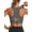 Grey, variant on Rosvigor Sports Bra for Women Adjustable Racerback Full Support Padded Women Bra for Running Gym Everyday Large Bust