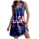 thumbnail image 1 of MKLEKYY Trajes De Baño Womens Summer Dresses 2024 Loose V Neck Sleeveless Swimsuit Coverup With Pockets, 1 of 4