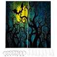 thumbnail image 2 of Cortinas de dibujos animados Tratamientos de la ventana de Halloween Luna Casa Decoración Decoraciones Decoraciones de Navidad Accesorios de la sala creativa M Paquete de 2 Methold HA011128-02, 2 of 7