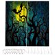 thumbnail image 2 of Cortinas de dibujos animados Tratamientos de la ventana de Halloween Luna Casa Decoración Decoraciones Decoraciones de Navidad Accesorios de la sala creativa M Paquete de 2 Advancent HA011128-02, 2 of 7