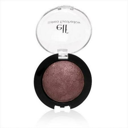 e.l.f. Baked Eyeshadow, 81275 Burnt Plum, 0.12 Oz.