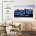 thumbnail image 5 of Elephant Stock Jackson Hole Grand Teton Wall Art - Horizontal Canvas Wall Art - Living Room Wall Decor - Nature Canvas - Blue And Gray Decor - 48" x 32", 5 of 8