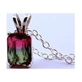 thumbnail image 6 of 1.3ct Emerald Watermelon Tourmaline Sterling Silver Necklace 86MGTN, 6 of 7