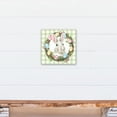 thumbnail image 4 of Creative Products Buffalo Check Easter Wreath 12x12 Canvas Wall Art, 4 of 4