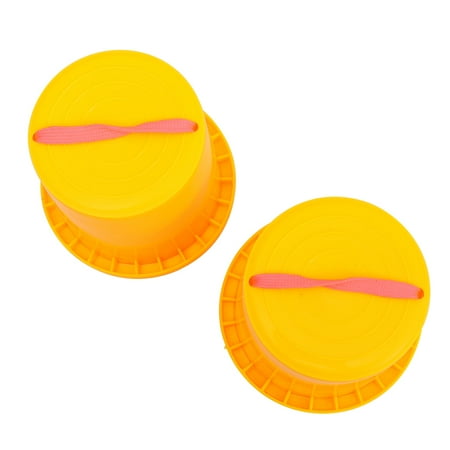 

Etereauty Pair of Plastic Balance Training Jumping Stilts Walk Stilts Outdoor Walker Toy Balance Shoes Fun Sports Toy Gift for Kids Children (Yellow)