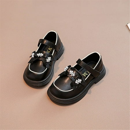 

Aayomet Little Girl s Adorable Princess Party Girls Dress Bow Princess Shoes Princess Flower Wedding Party Sandals Kids Girls Black 10 Little Kids