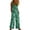 Green, variant on Fgvctg Overalls for Women Wide Leg Pant Trendy Floral Print Overall Sleeveless Romper One Piece Spaghetti Straps Jumpsuit Oversized Bib Overalls Summer Clothing With Pockets Dark Green 2XL