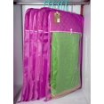 thumbnail image 4 of atorakushon 30'' Hanging Garment Suit Bags Storage Clothes Cover with Clear Window Zipper Closet for Tuxedos Shirts Fur Coats Pack of 6 Purple, 4 of 5