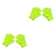 thumbnail image 1 of Minnieouse 1 par de guantes para niños, cubierta de mano, accesorio de ropa para ropa de invierno, verde Amarillo fluorescente 2piezas, 1 of 6