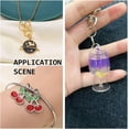 thumbnail image 3 of 304 Stainless Steel 100Pcs 304 Stainless Steel Keychain Clasp Findings Split Key Rings Stainless Steel Color Small Key Rings Tarnish Resistant Keychains, 3 of 3