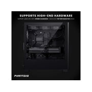 Phanteks XT Pro, Mid-Tower Gaming Chassis, High Airflow Performance Mesh, Tempered Glass Window, 1x M25-120 Black fan included, Black