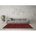 thumbnail image 3 of Ahgly Company Indoor Rectangle Abstract Red Contemporary Area Rugs, 2' x 4', 3 of 4
