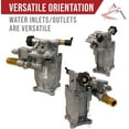 thumbnail image 4 of Homelite Universal POWER PRESSURE WASHER WATER PUMP 3100 psi 2.5 gpm fits MANY MODELS, 4 of 9