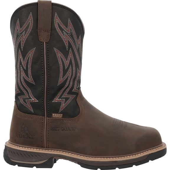 Rocky Ride LTE MET Guard Western Boot