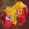 thumbnail image 1 of New NFL Olive Cosplay Hoodie Ball 32 Pair 3D Digital Print Hoodie, 1 of 3